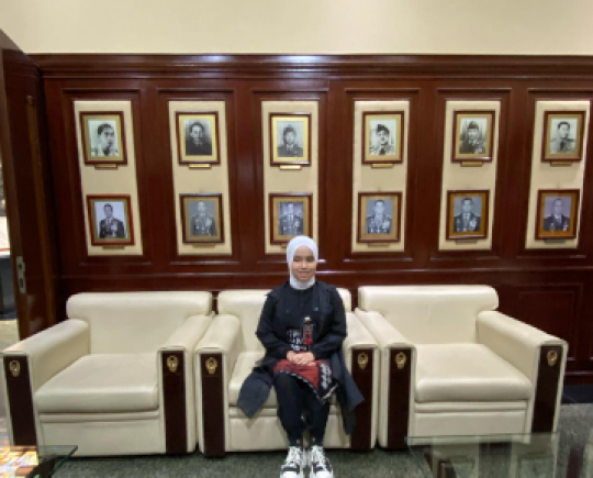 Pegang Pangkat, Putri Ariani Hitung Jumlah Bintang di Pundak Jenderal TNI AD
