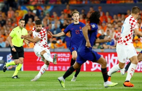 Permalukan Belanda 4-2, Kroasia Meluncur ke Final UEFA Nations League 2022/2023