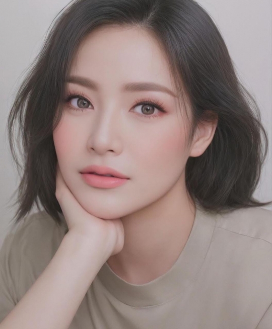 Cantik Banget, Ini Potret Nathalie Holscher Pakai Aplikasi AI Korea