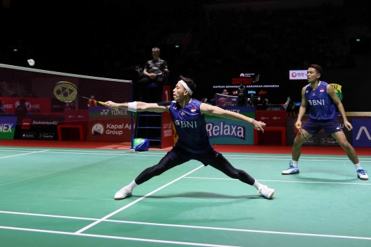 Tak Berkutik, Fajar/Rian Menyerah Hadapi Ganda India di Indonesia Open 2023