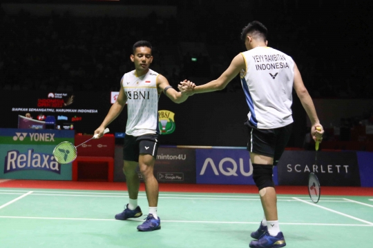 Sikat Wakil China, Pramudya/Yeremia Lolos Semifinal Indonesia Open 2023