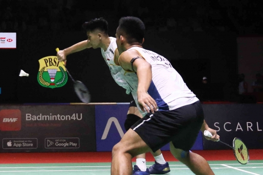 Sikat Wakil China, Pramudya/Yeremia Lolos Semifinal Indonesia Open 2023