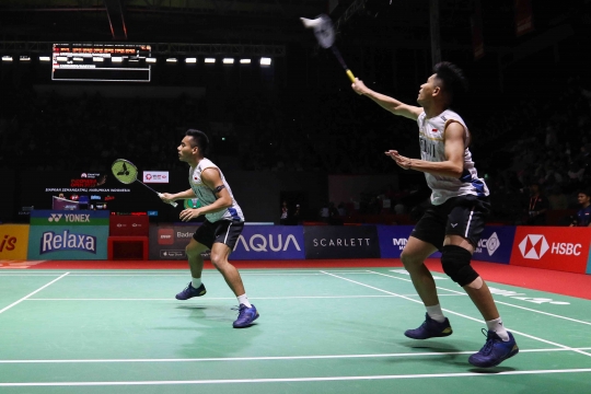Sikat Wakil China, Pramudya/Yeremia Lolos Semifinal Indonesia Open 2023