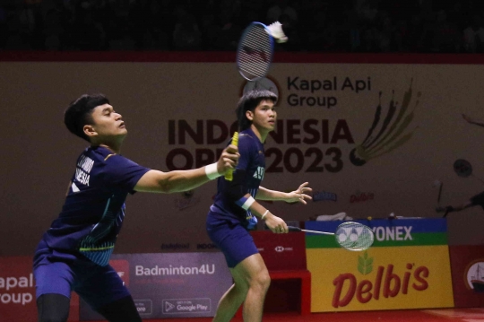 Tak Berdaya Hadapi Ganda Korea, Leo/Daniel Gugur di Indonesia Open 2023