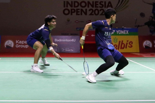 Tak Berdaya Hadapi Ganda Korea, Leo/Daniel Gugur di Indonesia Open 2023