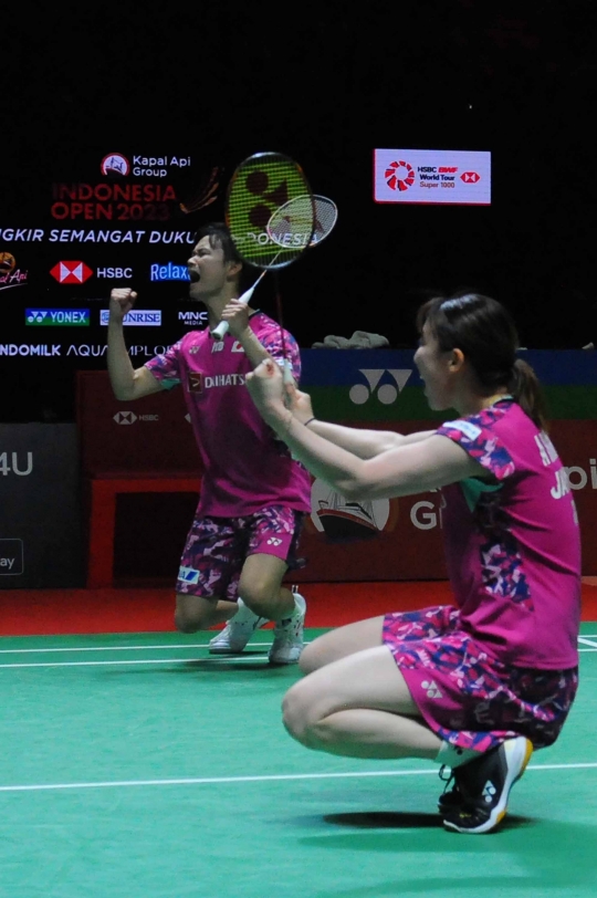 Ganda Campuran Jepang Lolos ke Final Indonesia Open 2023 Usai Tumbangkan Hong Kong