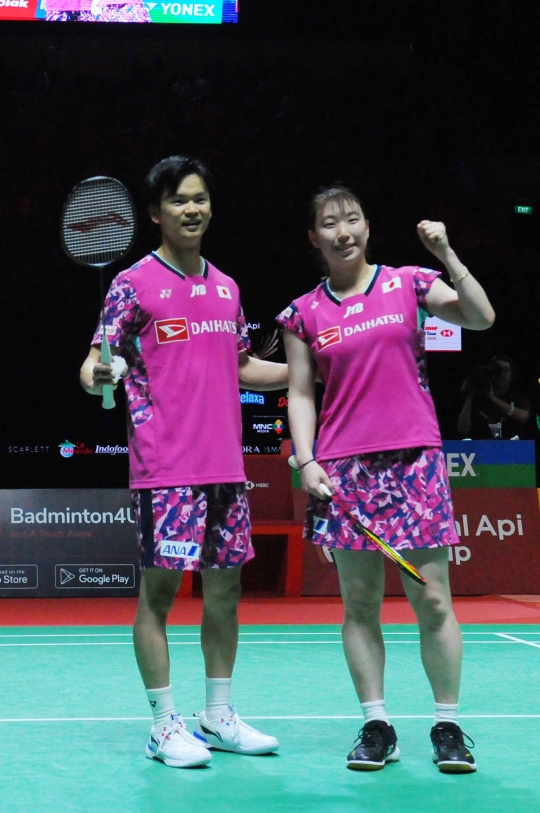 Ganda Campuran Jepang Lolos ke Final Indonesia Open 2023 Usai Tumbangkan Hong Kong