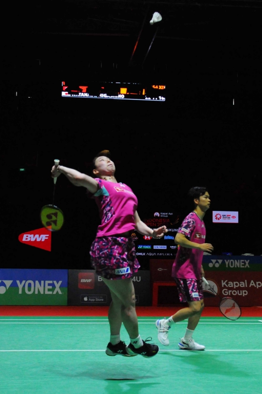 Ganda Campuran Jepang Lolos ke Final Indonesia Open 2023 Usai Tumbangkan Hong Kong