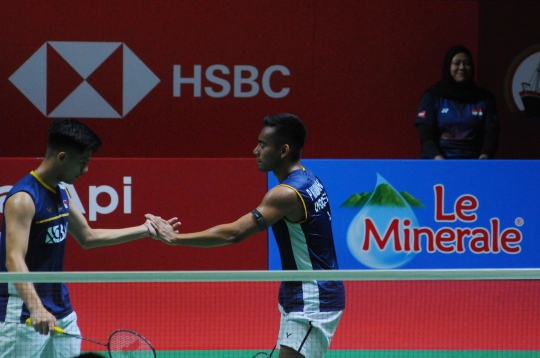 Ditekuk Malaysia, Pramudya-Yeremia Tersingkir dari Semifinal Indonesia Open 2023