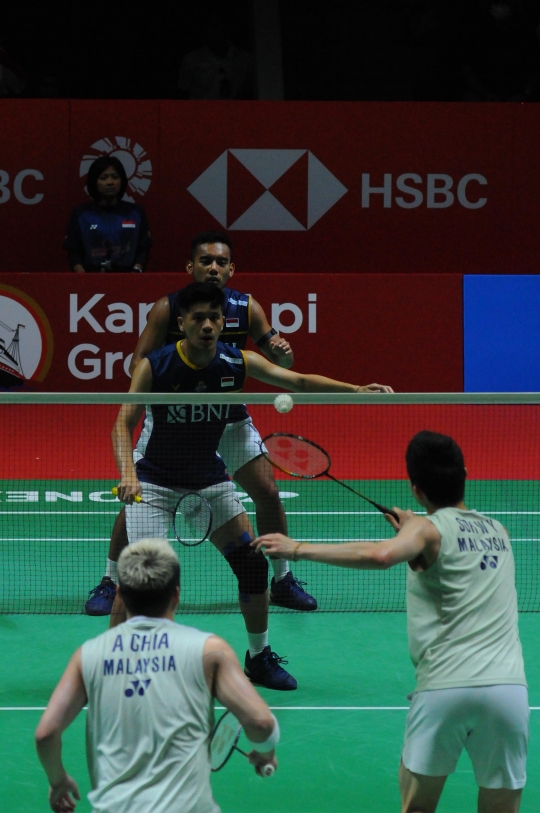 Ditekuk Malaysia, Pramudya-Yeremia Tersingkir dari Semifinal Indonesia Open 2023