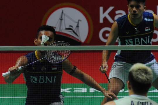 Ditekuk Malaysia, Pramudya-Yeremia Tersingkir dari Semifinal Indonesia Open 2023