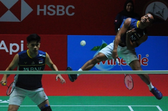 Ditekuk Malaysia, Pramudya-Yeremia Tersingkir dari Semifinal Indonesia Open 2023