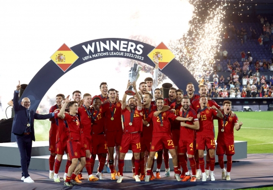 Spanyol Juara UEFA Nations League Usai Tumbangkan Kroasia Lewat Drama Adu Penalti