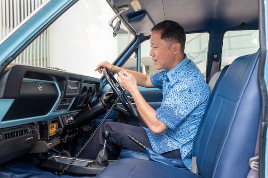 Mobil Legendaris, Ini Penampakan Taksi Pertama Blue Bird Beroperasi 51 Tahun Lalu