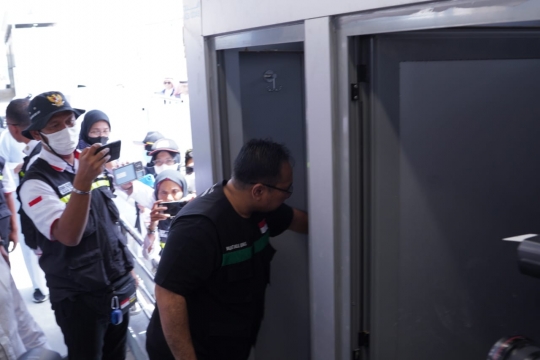 Menag Yaqut Cek Fasilitas Jemaah di Mina Jelang Puncak Ibadah Haji