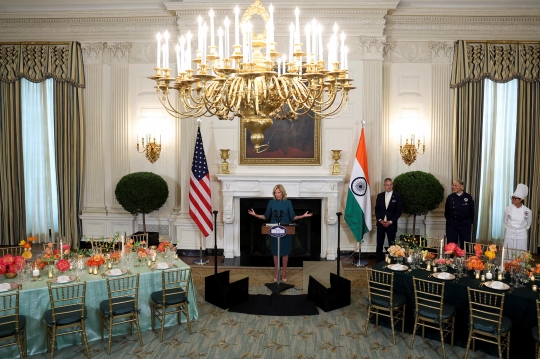 Bikin Ngiler, Ini Deretan Menu Vegetarian yang Disiapkan Presiden AS untuk PM India