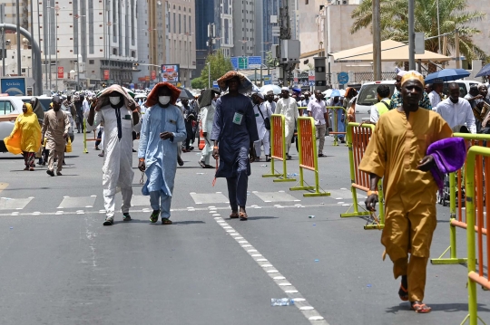 Cuaca Panas di Mekkah Hantui Jemaah Haji, Suhu Bisa Capai 46 Derajat Celcius