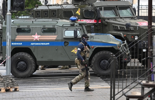 Tentara Bayaran Wagner Serbu Ibu Kota Rusia: Ancam Hancurkan Siapapun yang Halangi