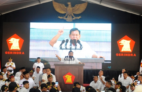 Dukungan Kader Gerindra Tingkat RT dan RW se-Kota Bogor Siap Menangkan Prabowo Capres