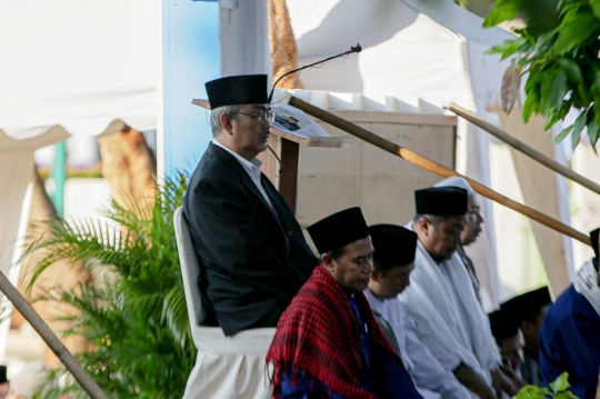 Pantauan Udara Salat Idul Adha Muhammadiyah di Lapangan Masjid Al-Azhar