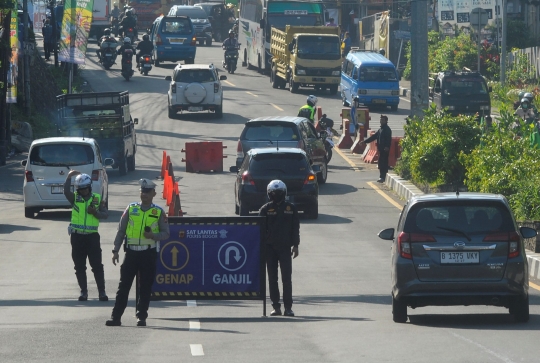 Lalu Lintas Puncak Bogor Terapkan Ganjil Genap Selama Libur Idul Adha