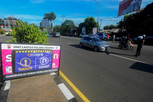 Lalu Lintas Puncak Bogor Terapkan Ganjil Genap Selama Libur Idul Adha