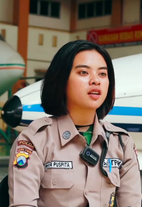 Tak Kesampaian jadi Polwan, Cewek Cantik ini Pilih jadi Satpam Wanita