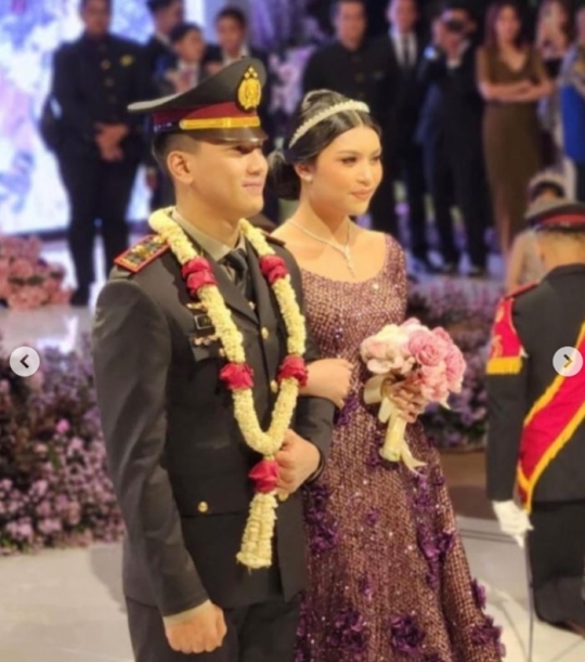 Cantiknya Anak Ketua MPR di Pernikahan, Sah jadi Istri Perwira Polri & Mantu Jenderal