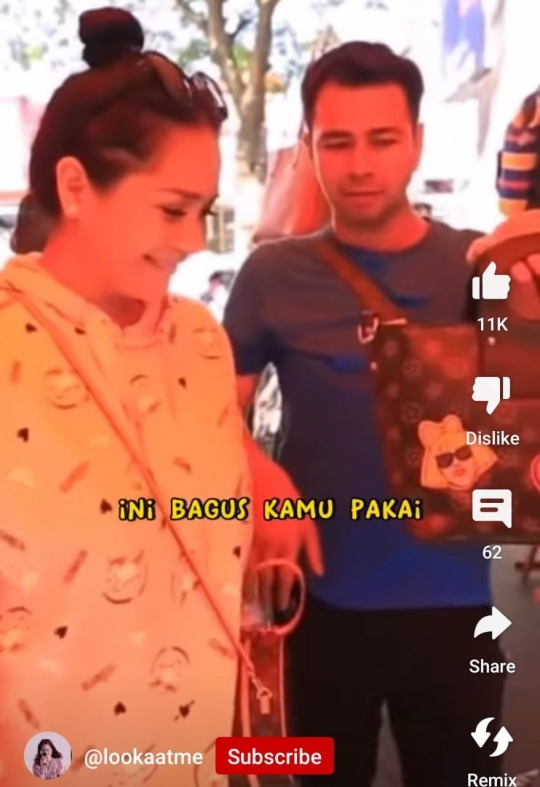 Nagita Slavina Syok Diajak Raffi Ahmad ke Pasar Belanja Tas KW, Merry Ikut Bereaksi