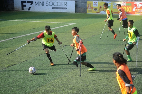 Semangat Pemain Difabel Ikut Seleksi Timnas Amputasi Indonesia U-23