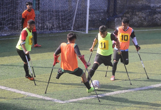 Semangat Pemain Difabel Ikut Seleksi Timnas Amputasi Indonesia U-23