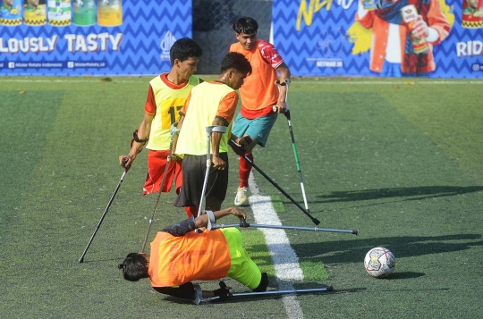 Semangat Pemain Difabel Ikut Seleksi Timnas Amputasi Indonesia U-23