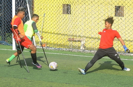 Semangat Pemain Difabel Ikut Seleksi Timnas Amputasi Indonesia U-23