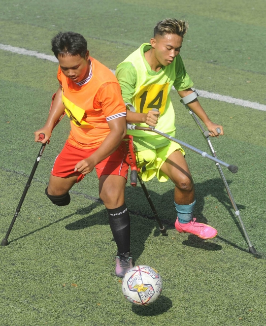 Semangat Pemain Difabel Ikut Seleksi Timnas Amputasi Indonesia U-23