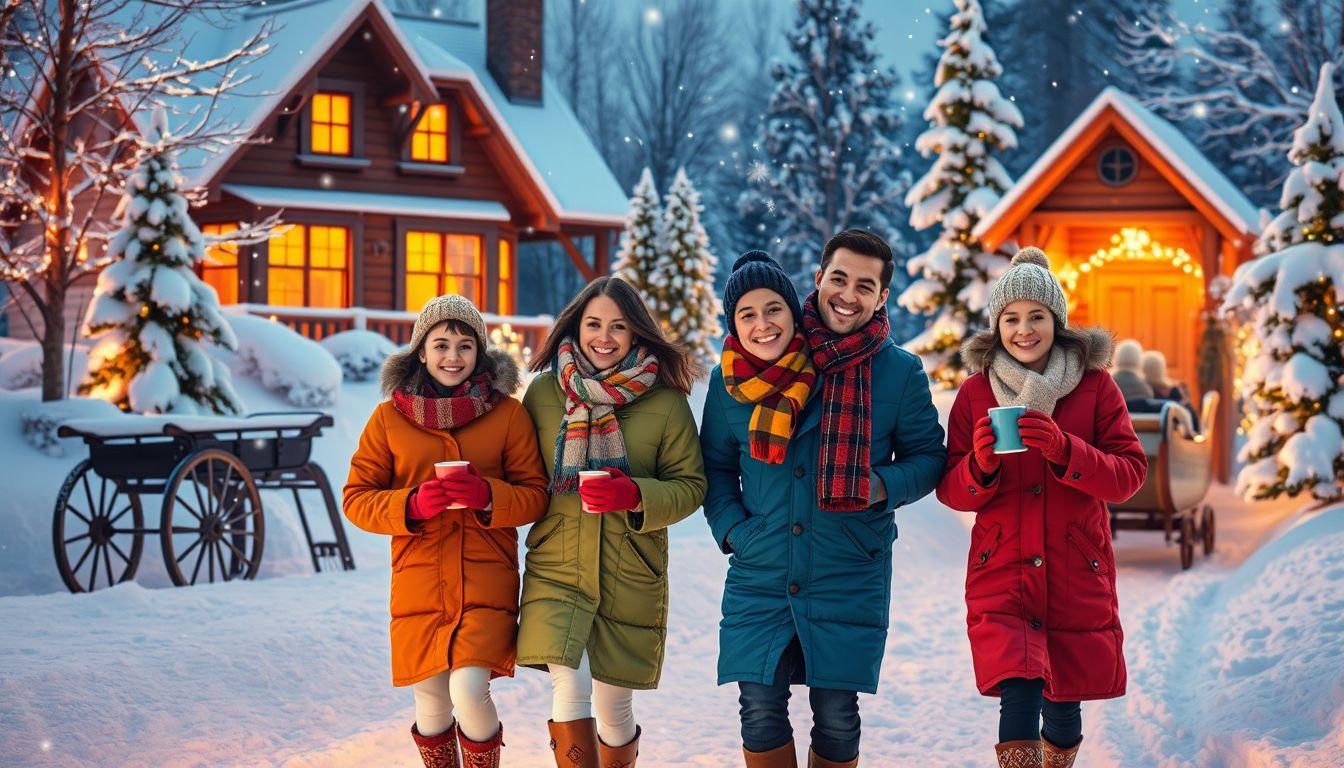Winter and Snow Christmas Phrases