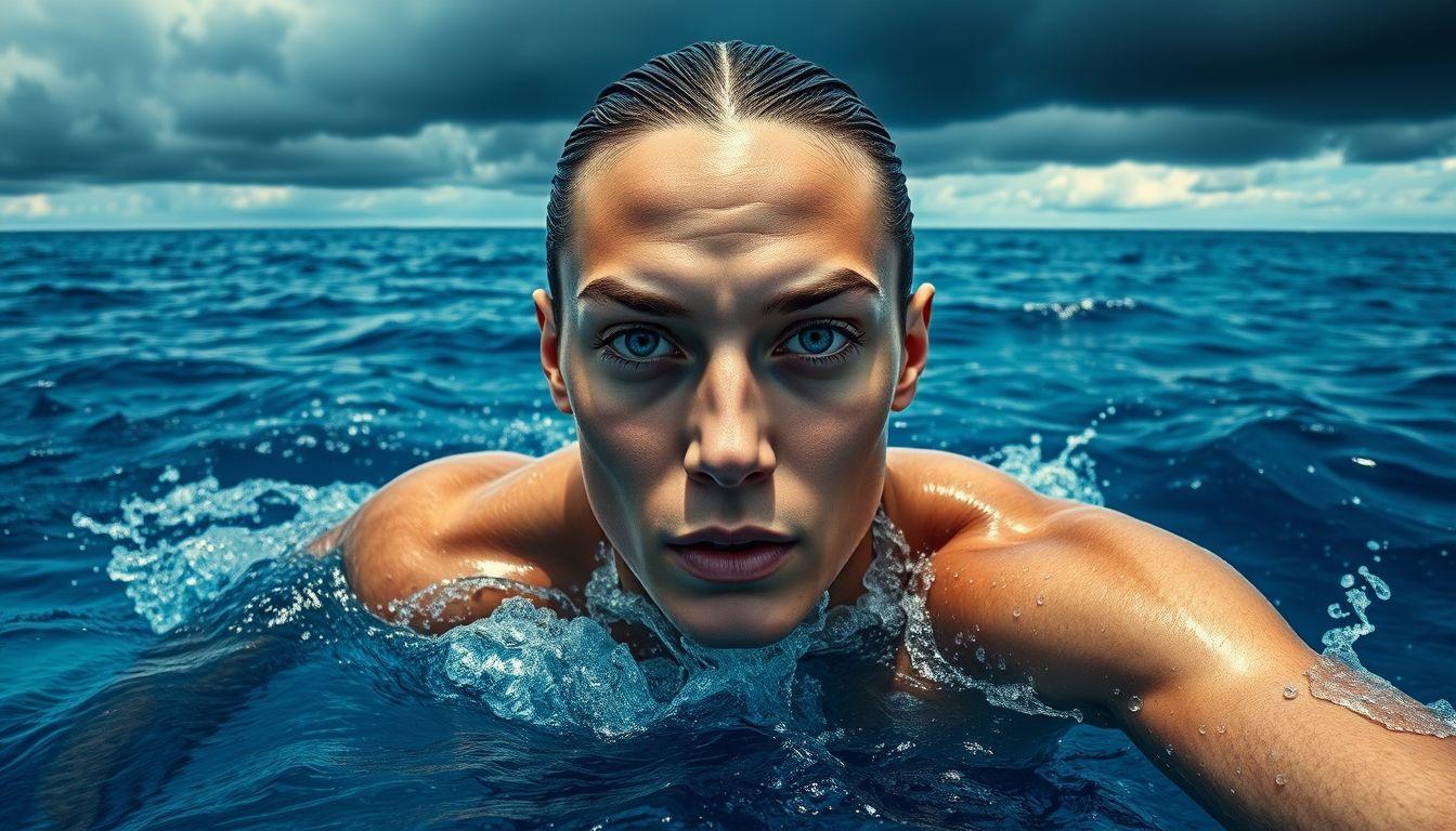Motivational Swimming Quotes for Hard Times