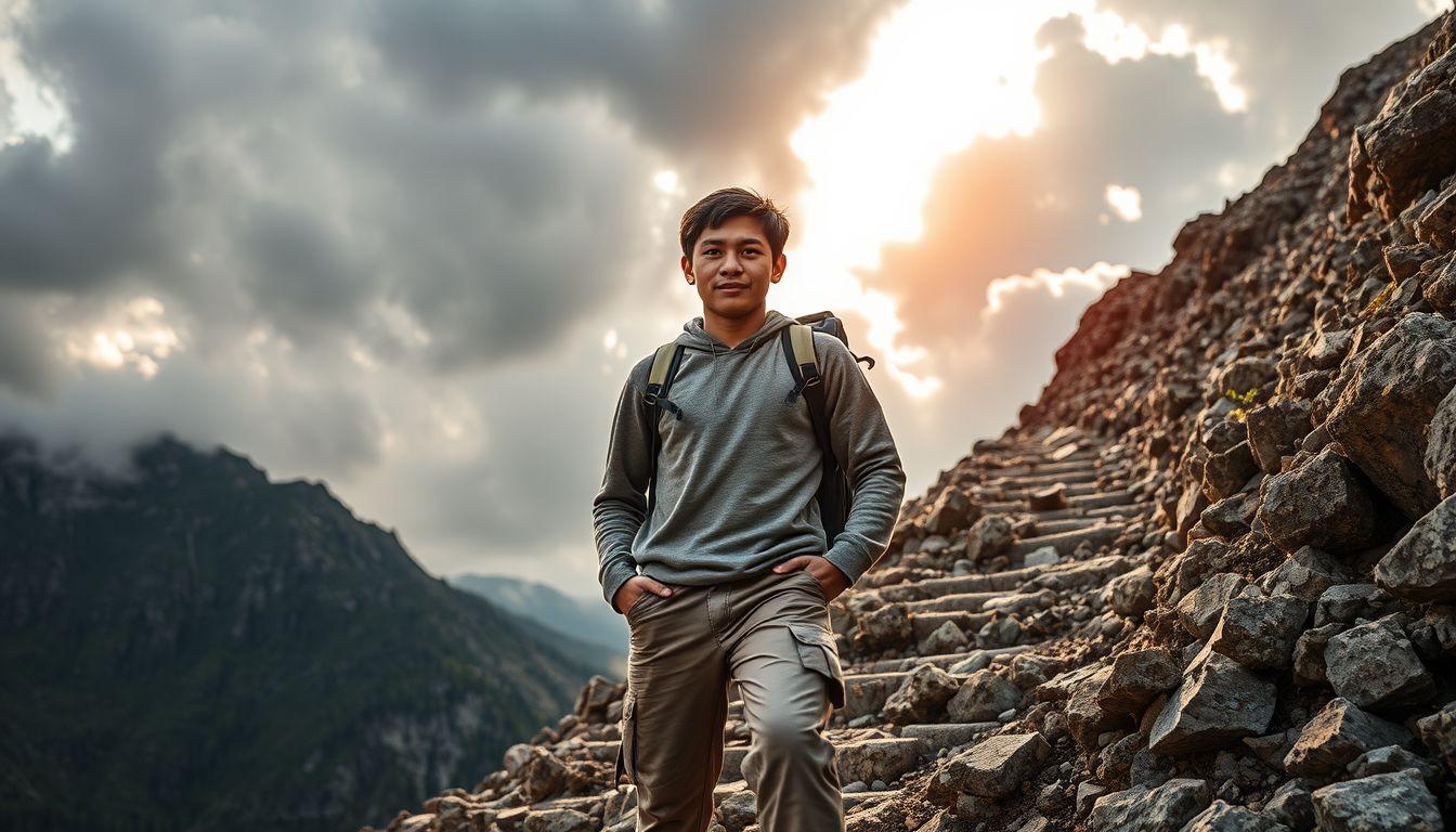 Wise Rocky Quote About Strength and Courage