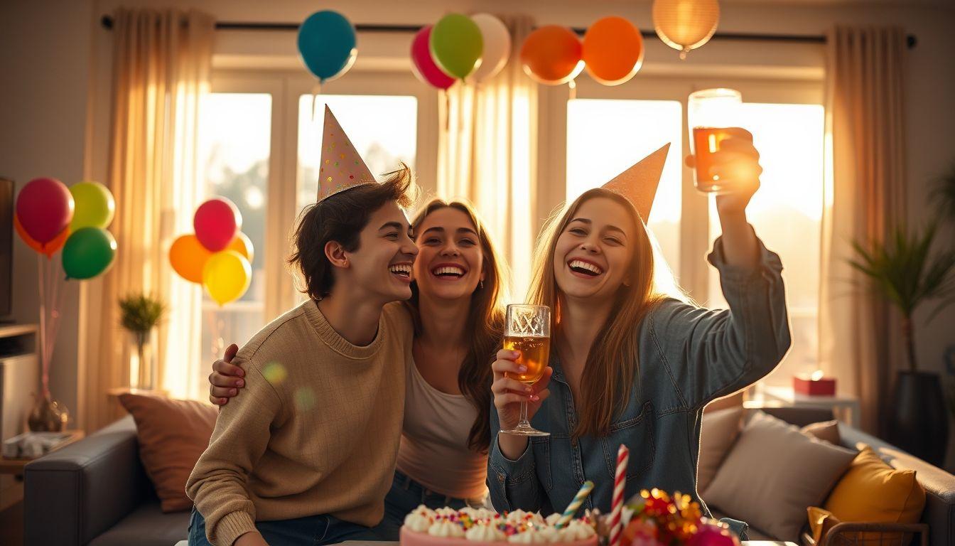 Birthday Captions for Friends