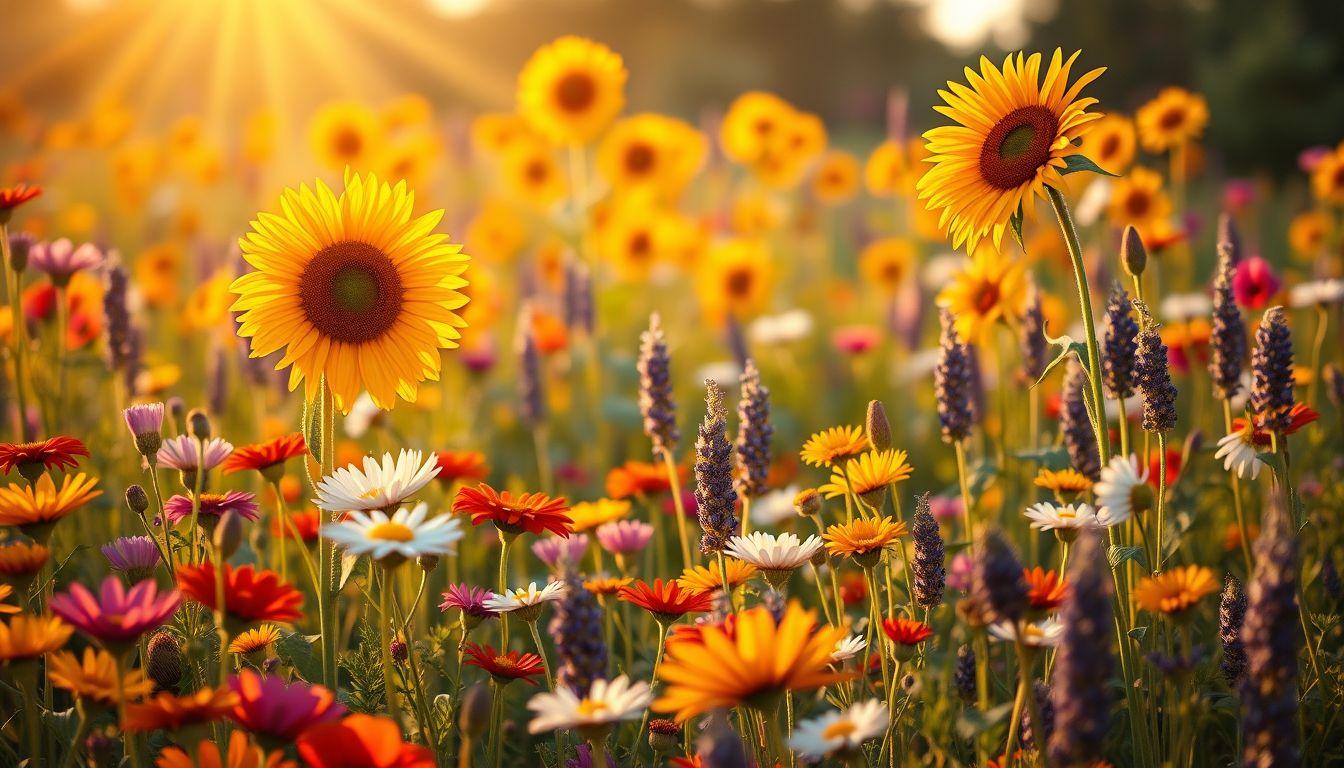 Summer Flower Captions