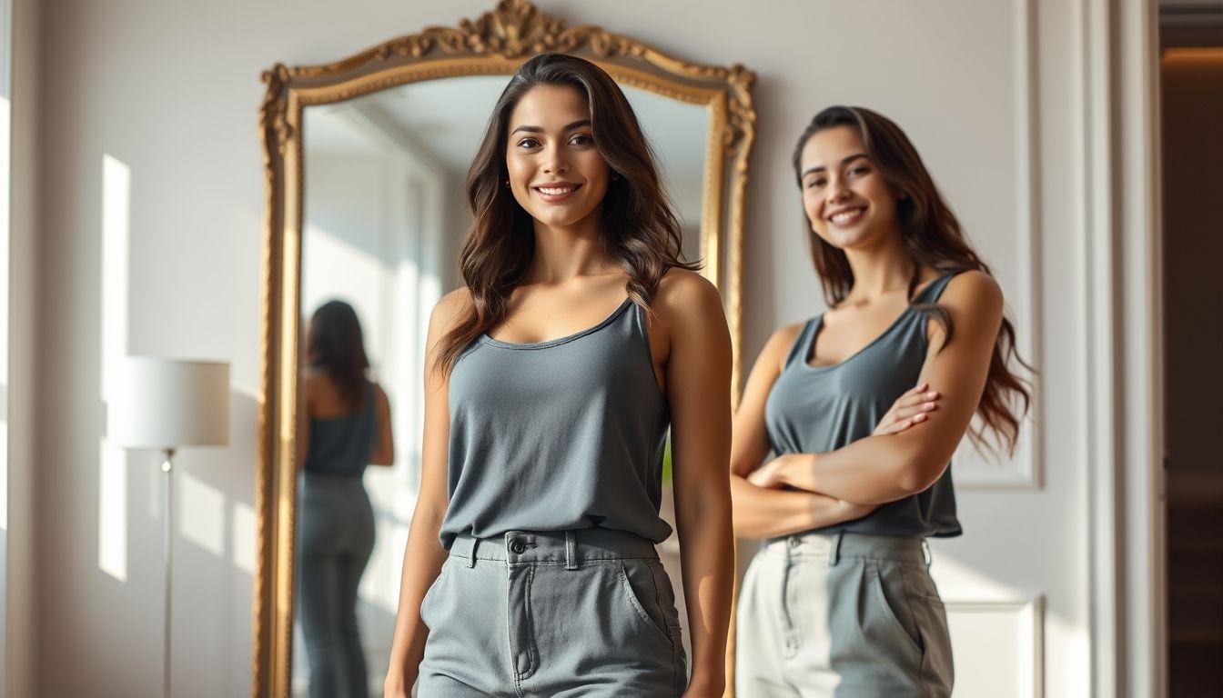 Confident Mirror Selfie Captions