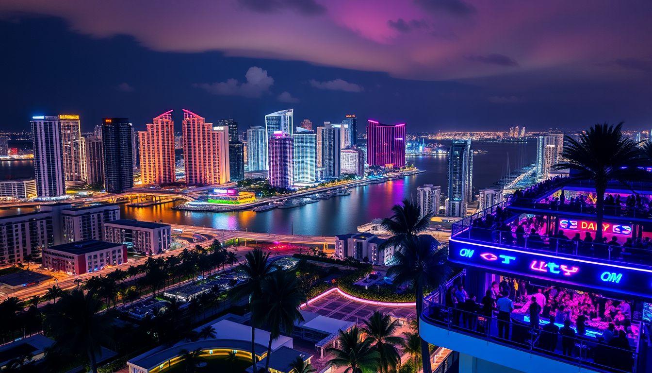 Miami Nightlife Captions