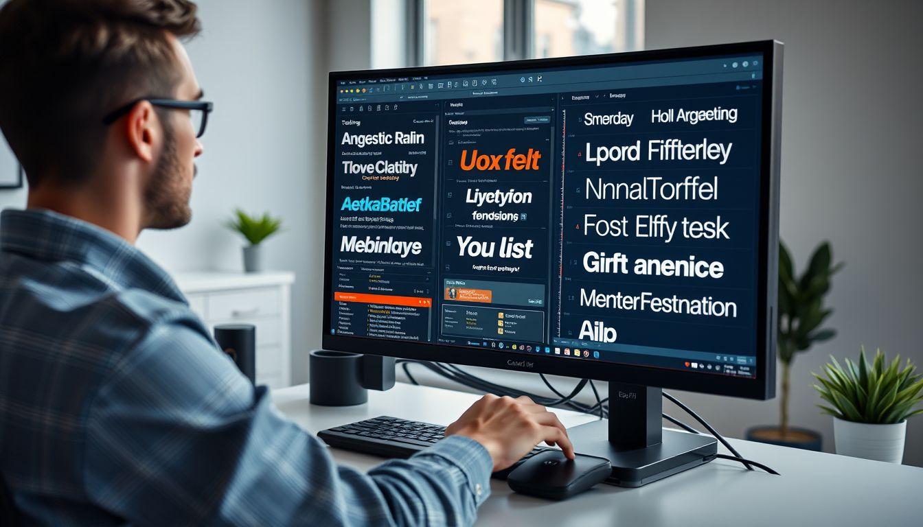Choosing the Right Font and Style