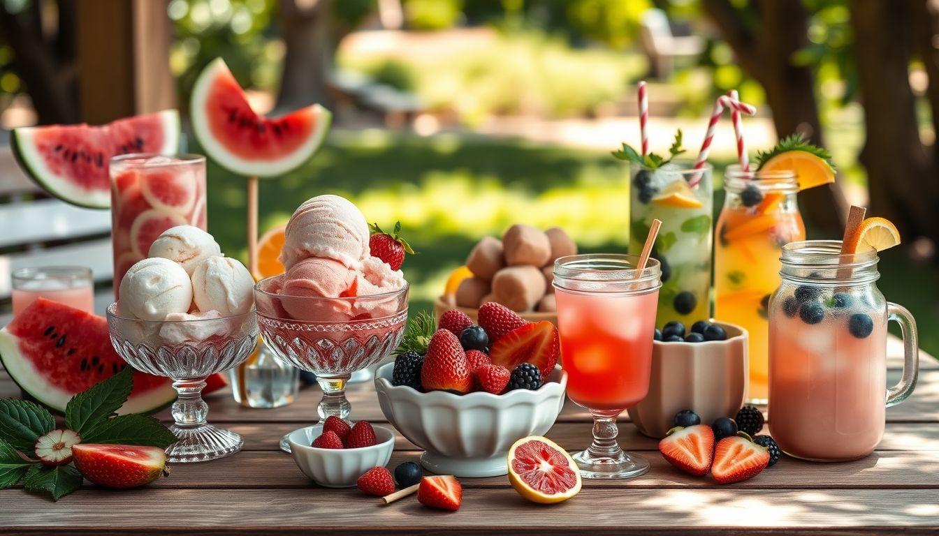 Summer Food and Drinks