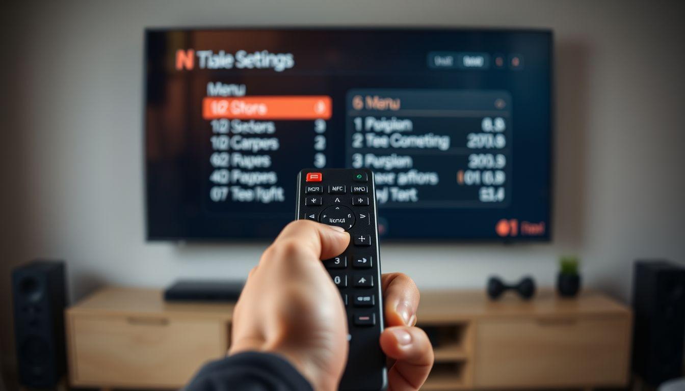 Cable and Satellite TV Caption Settings