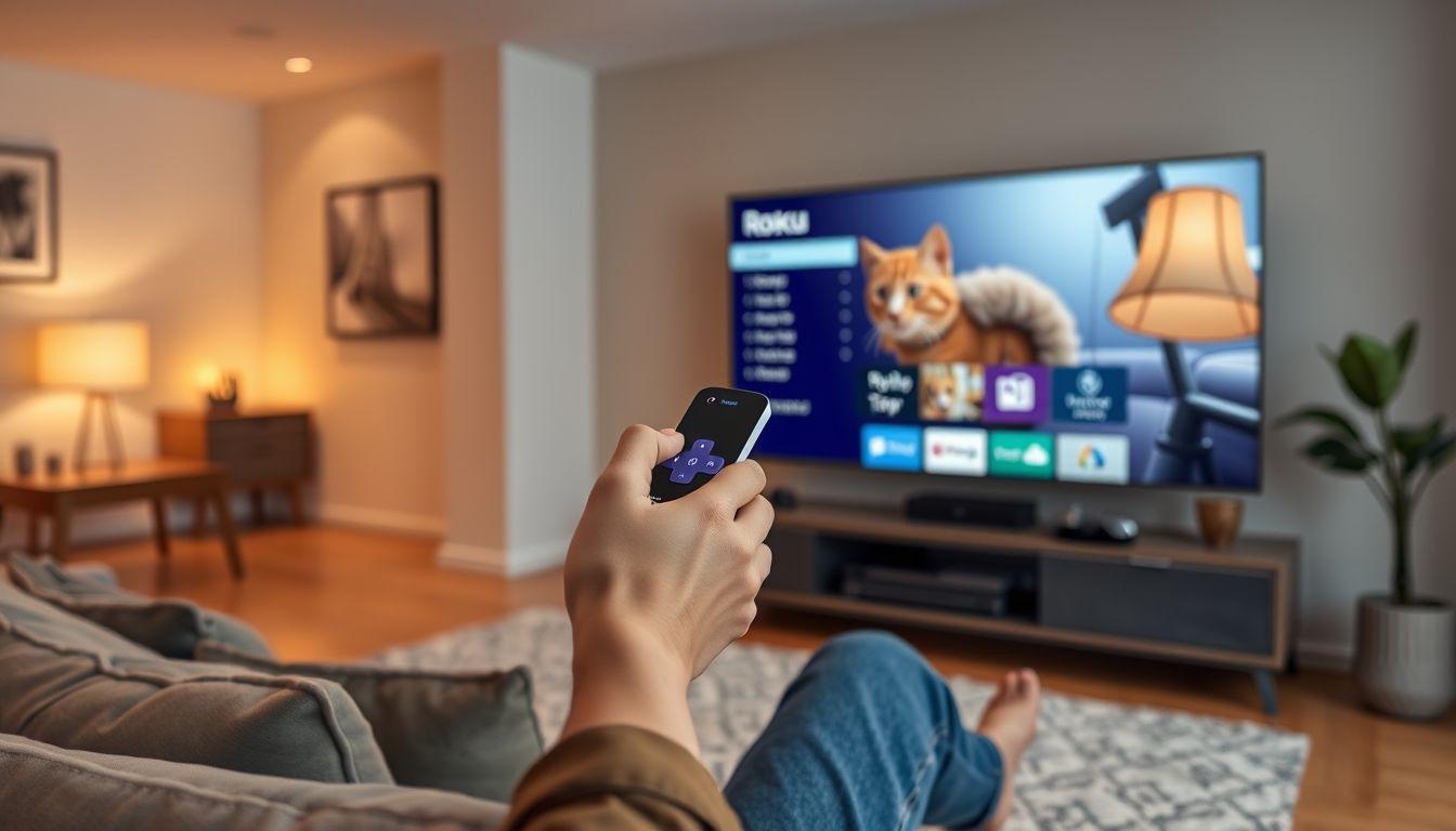 Using Roku Settings Menu