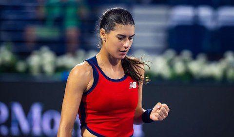 Romanian tennis player Sorana Cirstea is known for her impressive court skills and striking beauty.