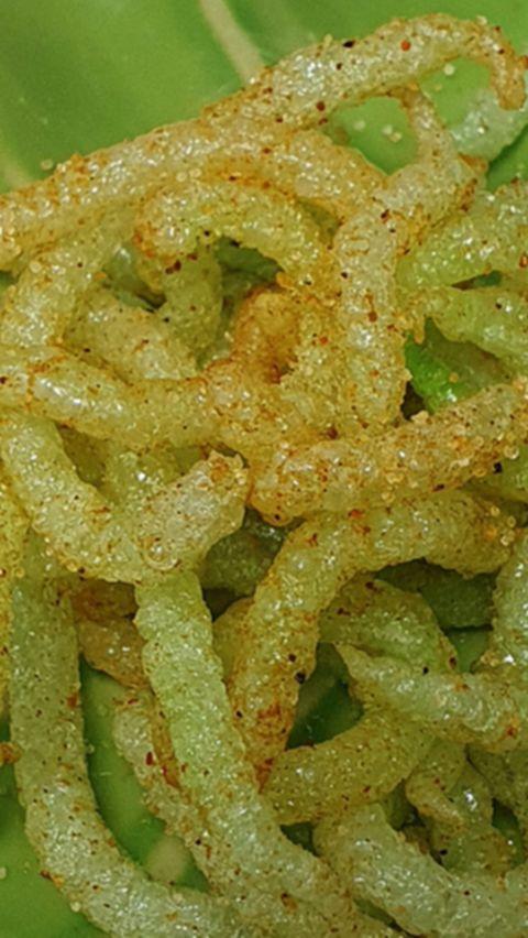 Previously, videos showing toothpicks, a sanitary product, being fried in oil and eaten went viral in South Korea.