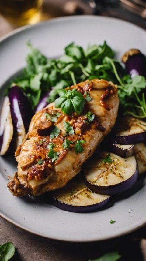 Eggplant in Garlic Sauce (鱼香茄子)