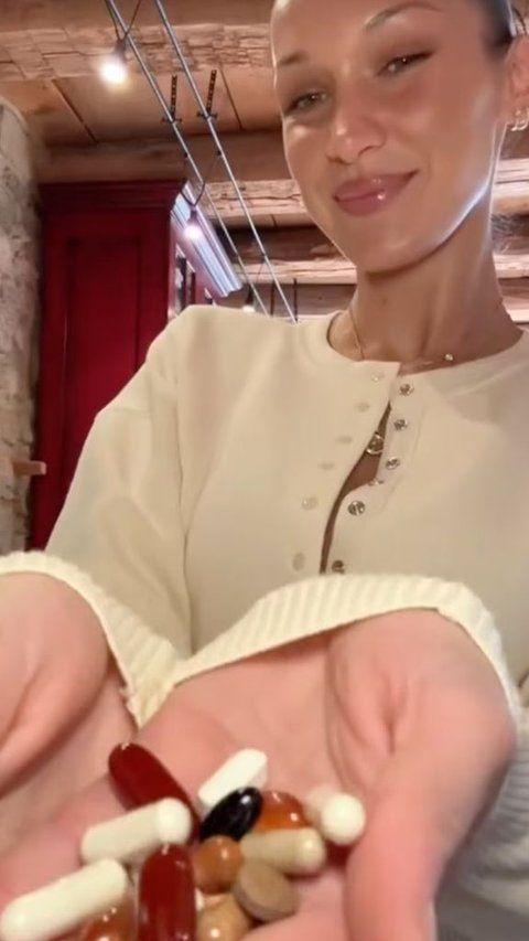The supermodel also tried Gold Sea Moss, Fulvic Detox, and Liquid Ionic Trace Minerals for health.