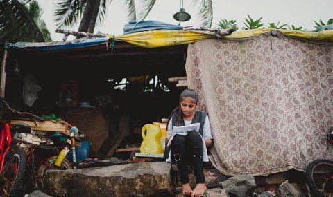 Maleesha Kharwa grew up in Mumbai’s infamous Dharavi slum.